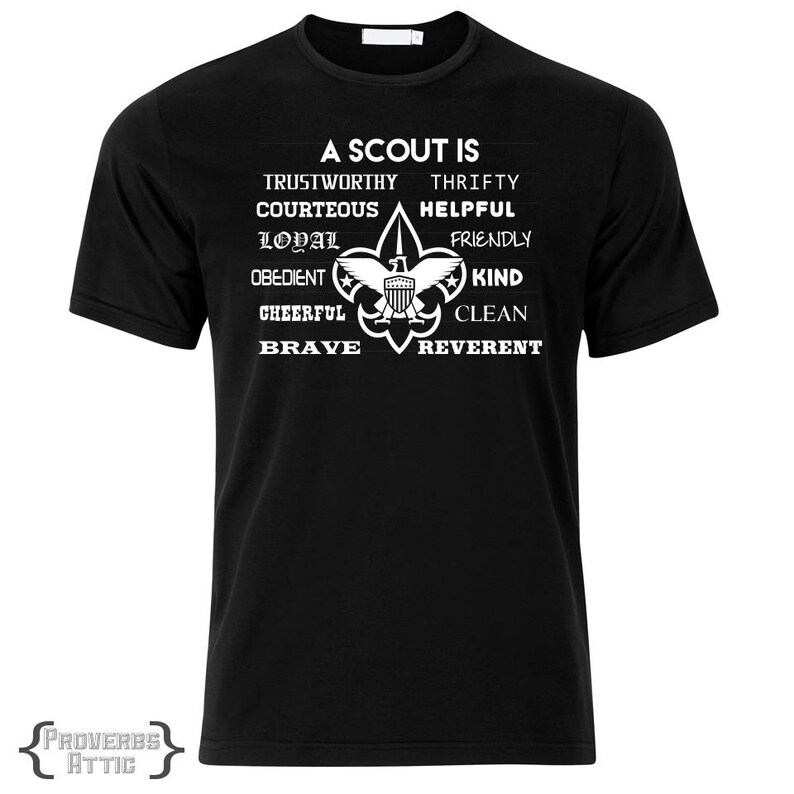 Download BOY SCOUT LAW and Logo file eagle flag digital printable vinyl | Etsy