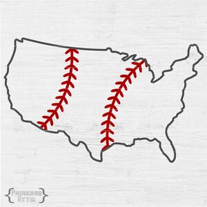 HONKBALSTEEK Amerikaanse kaart sportbestand voor t-shirt/opstrijkbaar snijden afdrukbare vinyl decal digitale Instant Download Svg png dxf eps pdf