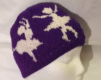 Dance Ballet Winter Hat Hand Knit Original Design