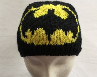 Batman Hat, Batman Beanie, Batman Winter Hat