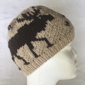 Forest Friends Moose & Deer Hat Knitting Pattern image 1