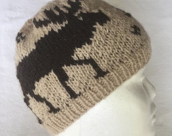 Forest Friends - Moose & Deer Hat Knitting Pattern