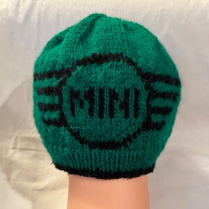 Mini Cooper Hat Adult XL,Green/Black