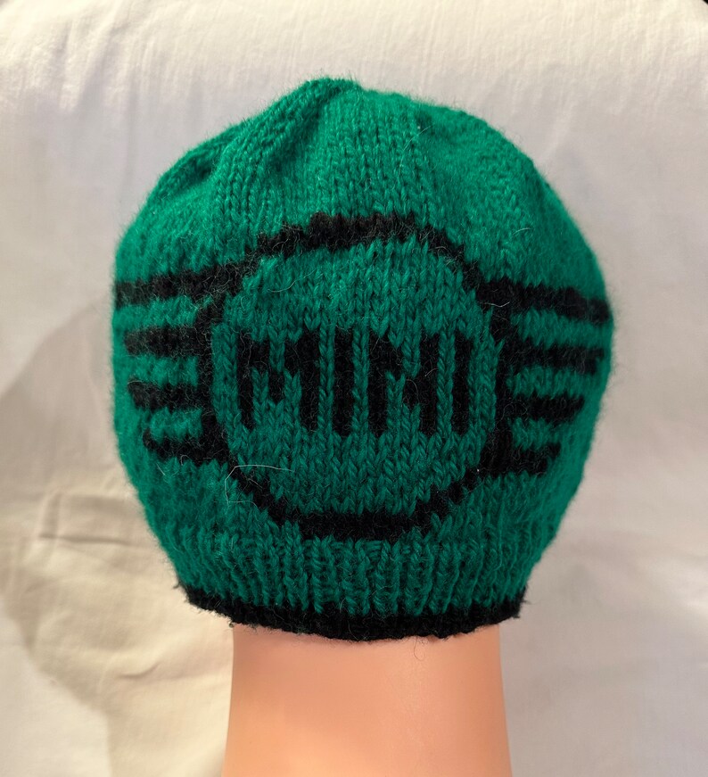 Mini Cooper Hat Adult XL,Green/Black