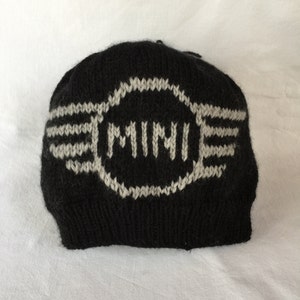 Mini Cooper Hat Adult XL, Black/Gray