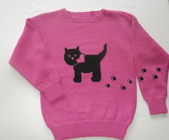 kitty cat sweater