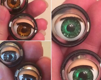 Parts custom Repair American Girl 1 pair new green eyes
