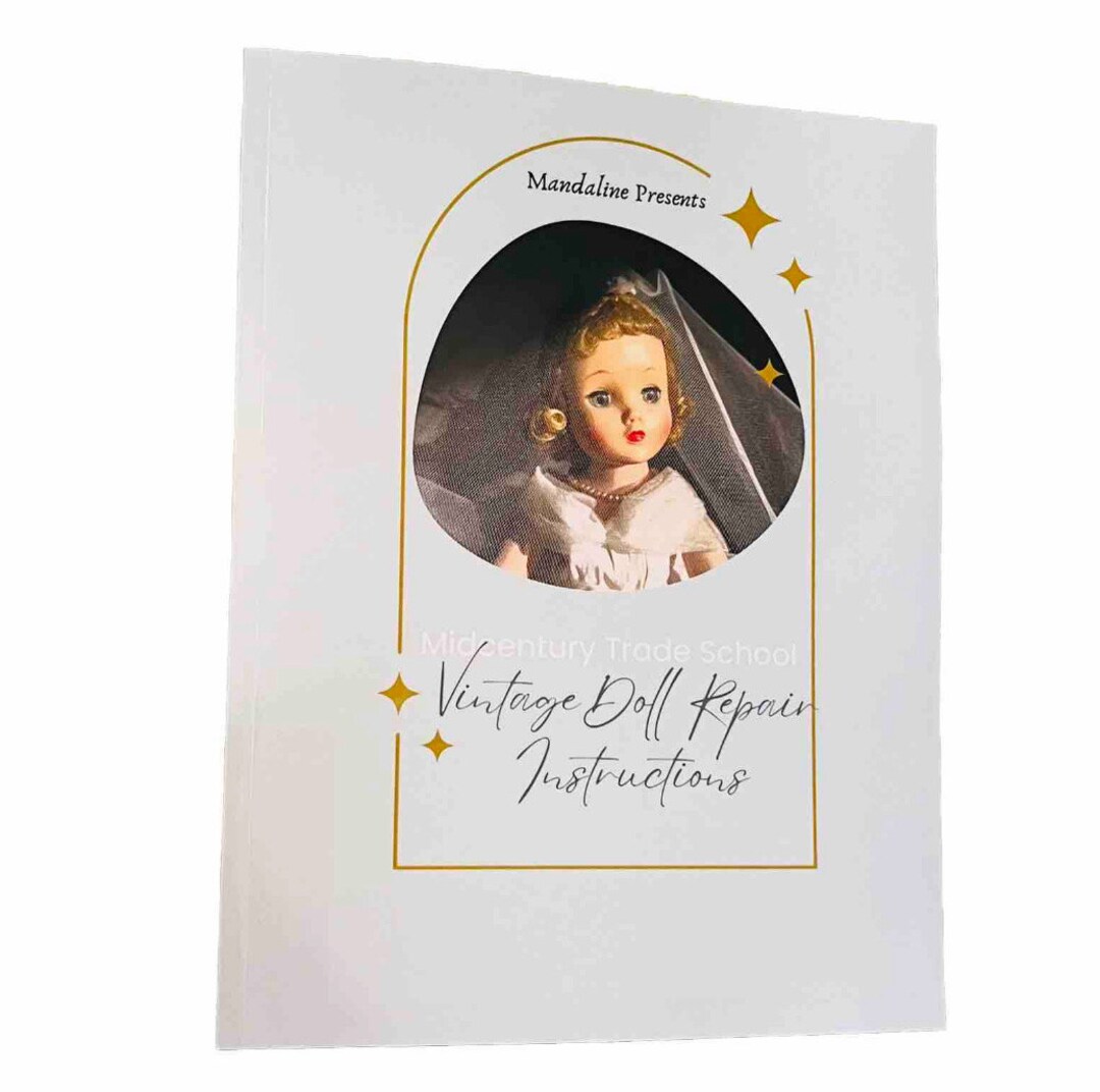 Midcentury Trade School Vintage Doll Repair Signed Paperback Book