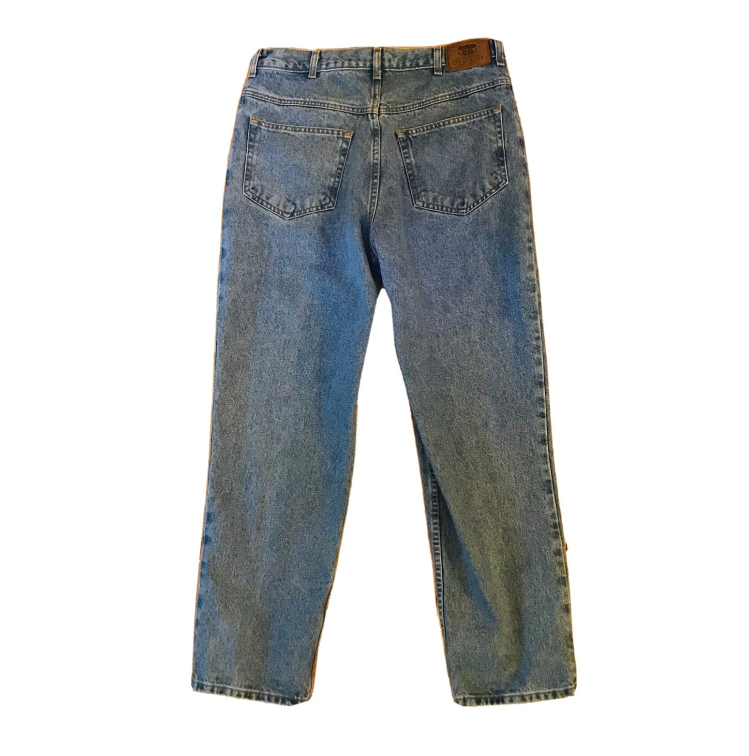Vintage Jeans Mens Jeans 1990s Jeans Straight Leg Flat | Etsy