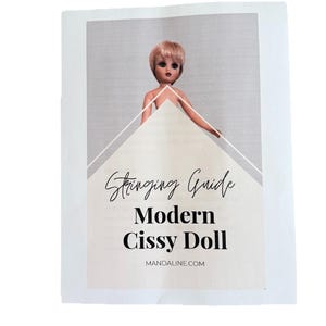 Modern Cissy Doll Restringing Guide 15 Page Loose Packet Full Color Instructions USA MADE