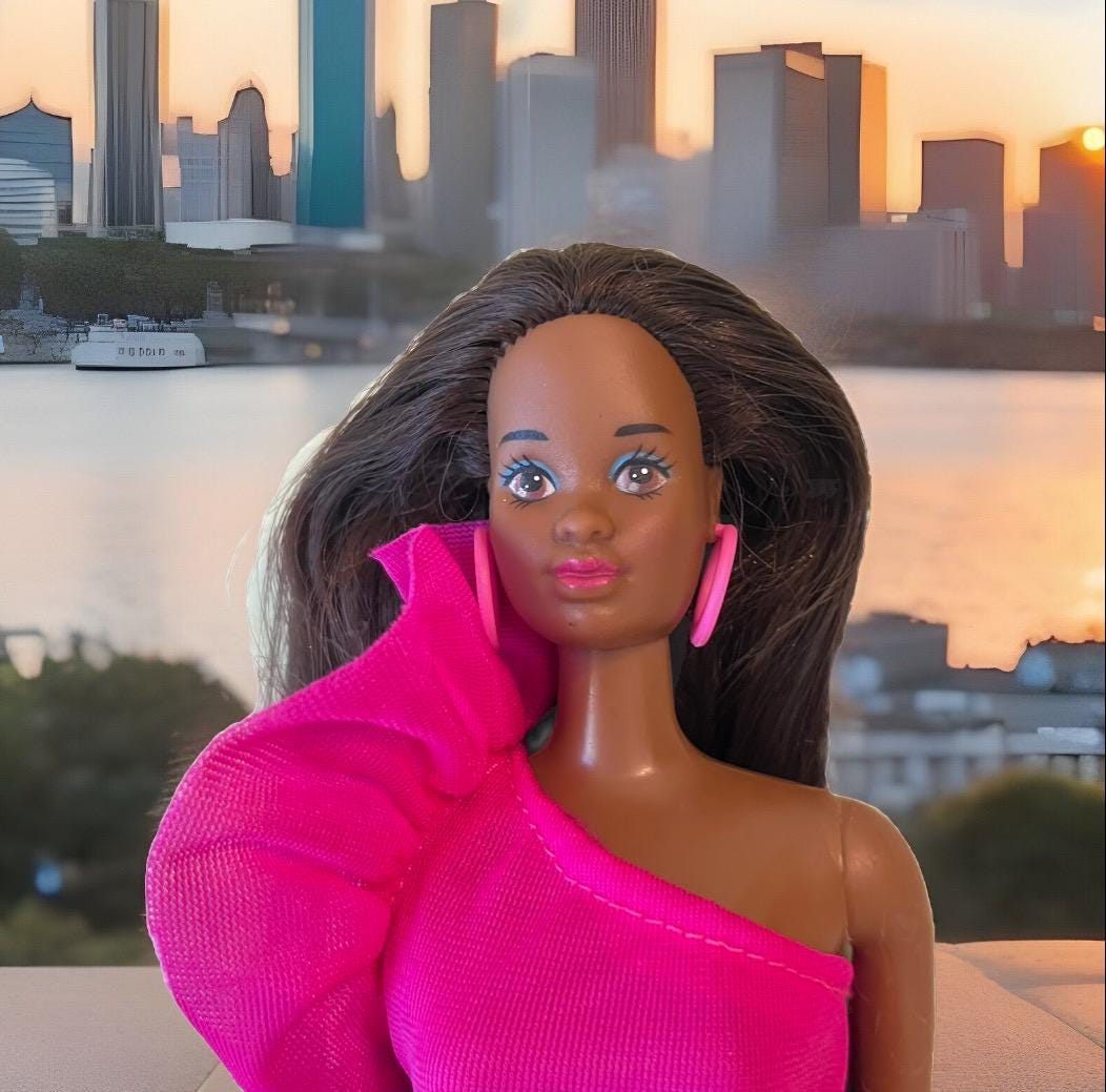 Vintage barbie christie - Etsy 日本