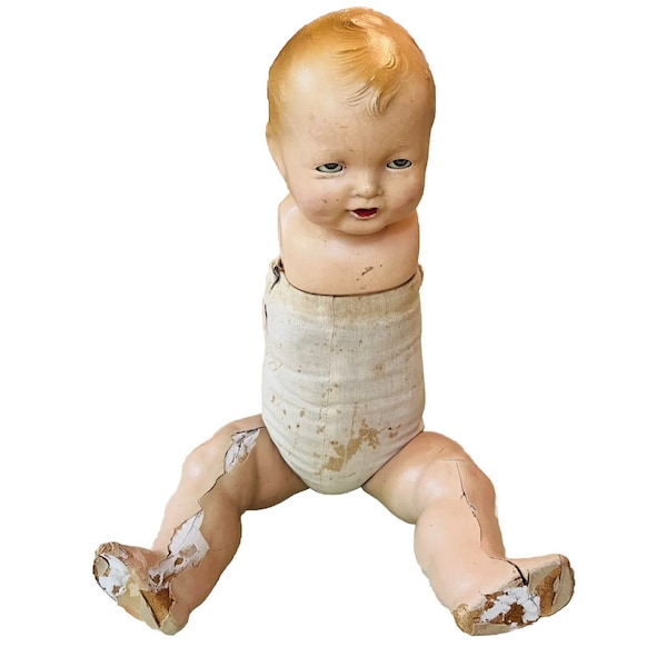 Antique Composition Doll Parts Etsy