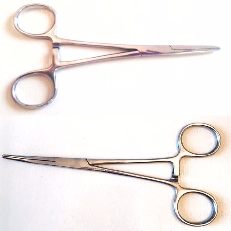 6 Inch Stainless Steel Hemostat: Doll Repair & Stringing Tool