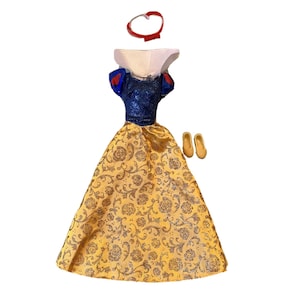 Disney Store Exclusive, Classic Snow White, Doll Outfit, Dress, Headband, Shoes, 10-12” Dolls