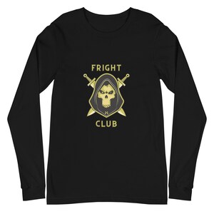 Fright Club Unisex Langarmshirt