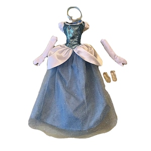 Disney Store Exclusive, Classic Cinderella, Doll Outfit, Dress, Gloves, Headband, Glass Slippers