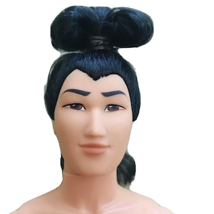 Li Shang Doll , Disney, Mulan, Vintage, 1990s, Chinese, Traditional, Fashion Doll, 12 Inch Doll, Rare Doll, Dress Me, For Custom , For OOAK
