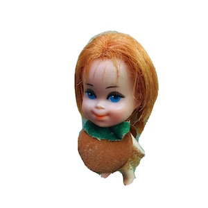 Liddle Kiddles, Kola Kiddles, Olivia Orange, Mattel, Vintage, 1960s, 1967, Mini Doll