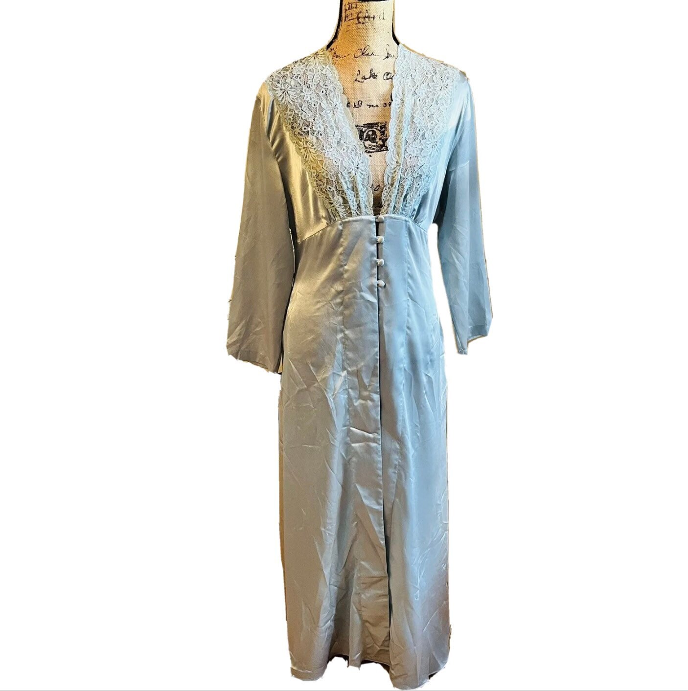 Intimo Mens Classic Silk Robe 