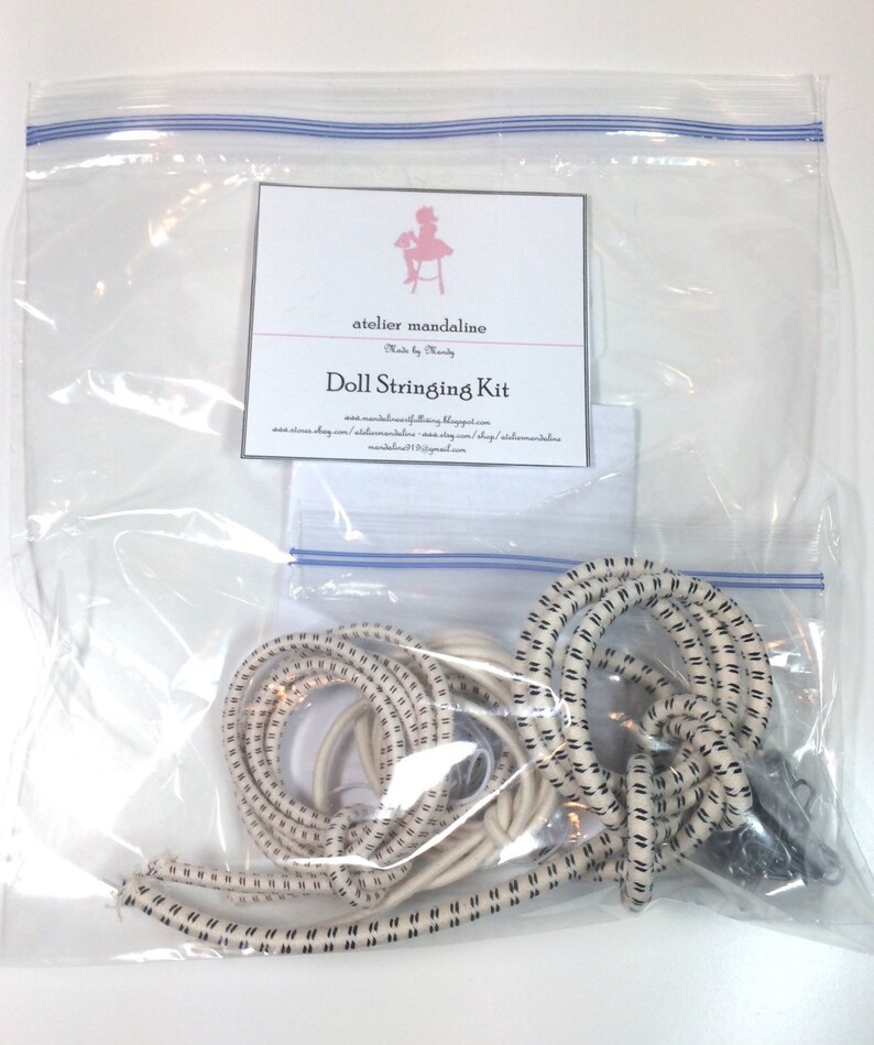 Doll Repair Doll Stringing Kit Ginny Muffie Betsy McCall Etsy