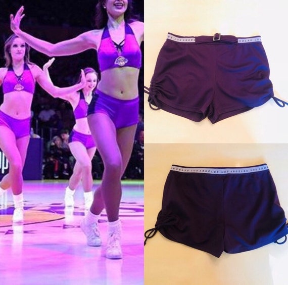 lakers booty shorts