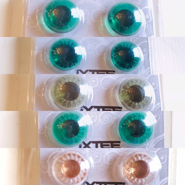 ブライスドール用アイチップ：カラーチェンジアイ、13mm