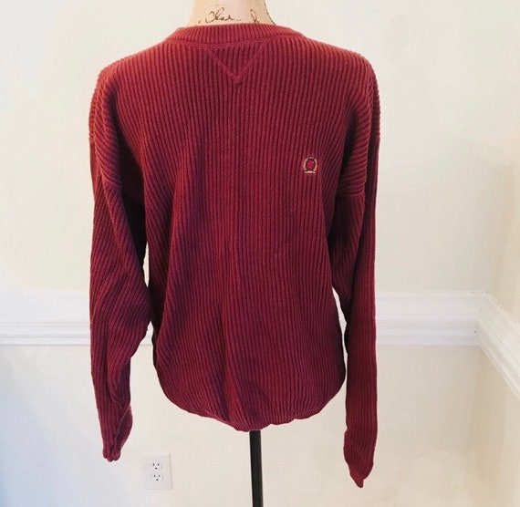 Vintage Tommy Hilfiger, Cotton Sweater, 90s Fashi… - image 2
