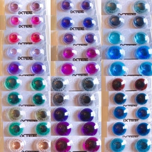 Blythe Doll, Eye Chips, Color Change Eyes, Doll Repair, Doll Eyes, Doll Supplies, OOAK Doll, Doll Restoration, Neo Blythe, Tutorial