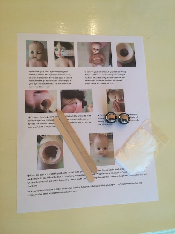 doll eye restoration