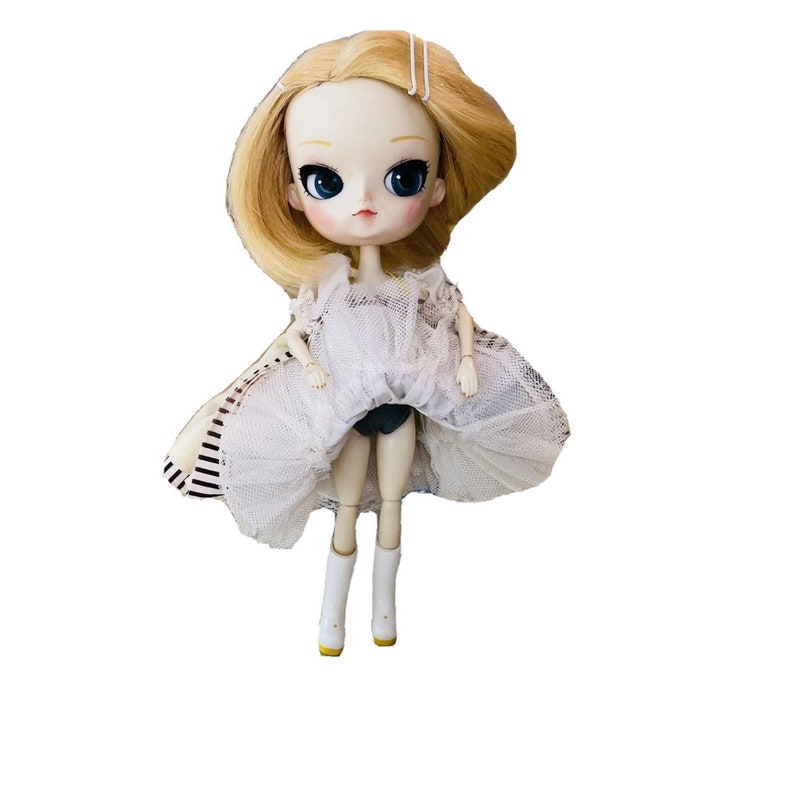 Pullip Dal, Vocaloid Rin Kagamine, 11 , Art Doll, Groove, OOAK, Custom, Articulated image 5