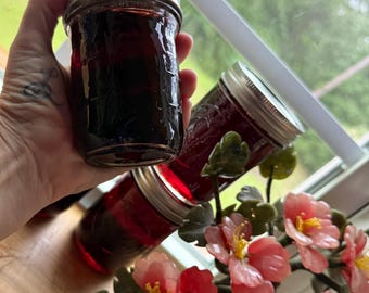 Grape Jelly: Concord Grape, Small Batch Homemade 8oz