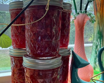 Strawberry Honey Jam: Small Batch Homemade, 8oz