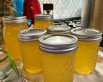 Yellow Watermelon Syrup: Small Batch Homemade, 8oz and 16oz sizes