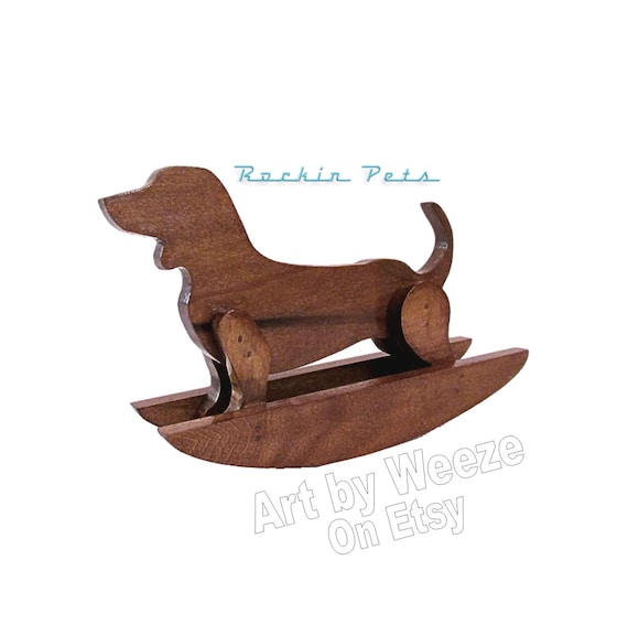 dachshund rocking horse