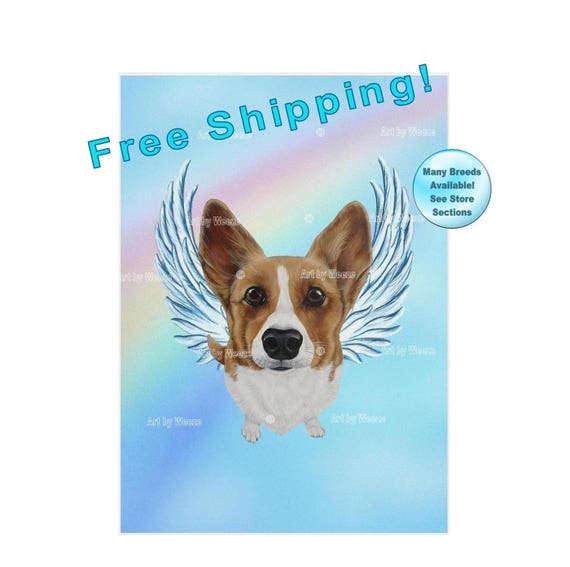 corgi with wings