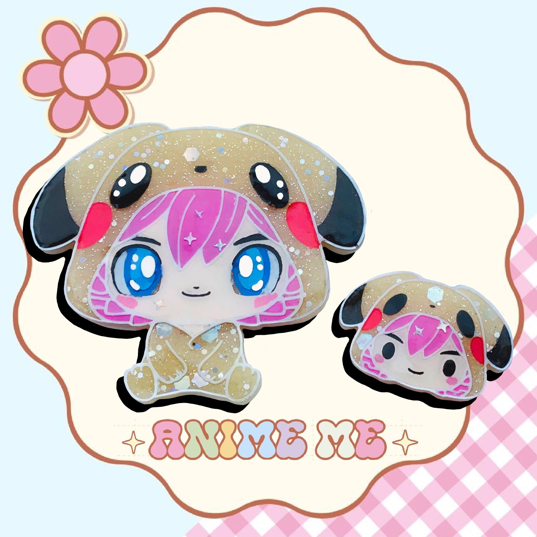 Anime Me - Perfect Gift for All Kittykats. Hand-painted