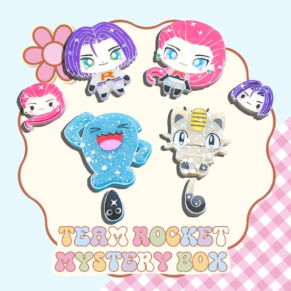 Prepare for trouble with this Team R mystery box, containing lots of treats that's fit for every trainer