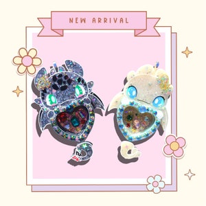Luxury encrusted dangle Dragons, these super cute babies come as necklaces/ phonegrips/ bag clips