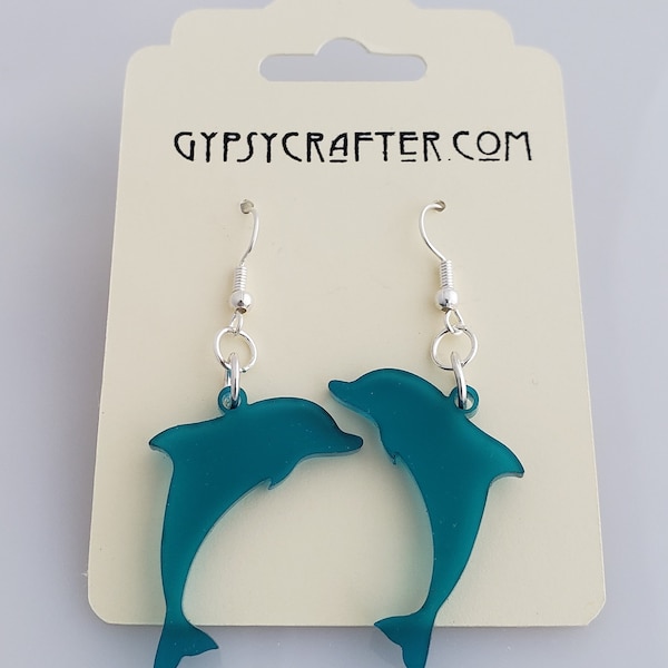SVG ONLY - Dolphin Earrings