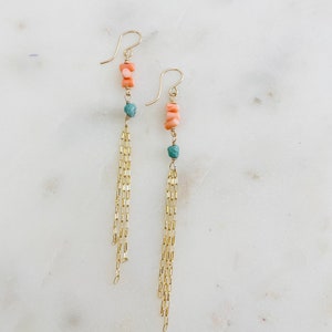 Coral dangles