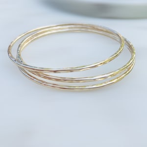 Aurora bangle set