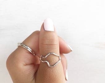 Sterling silver Maui ring