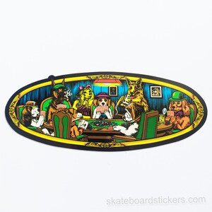 Almost Poker スケートボード ステッカー - OFFICIAL ALMOST SKATEBOARDS!
