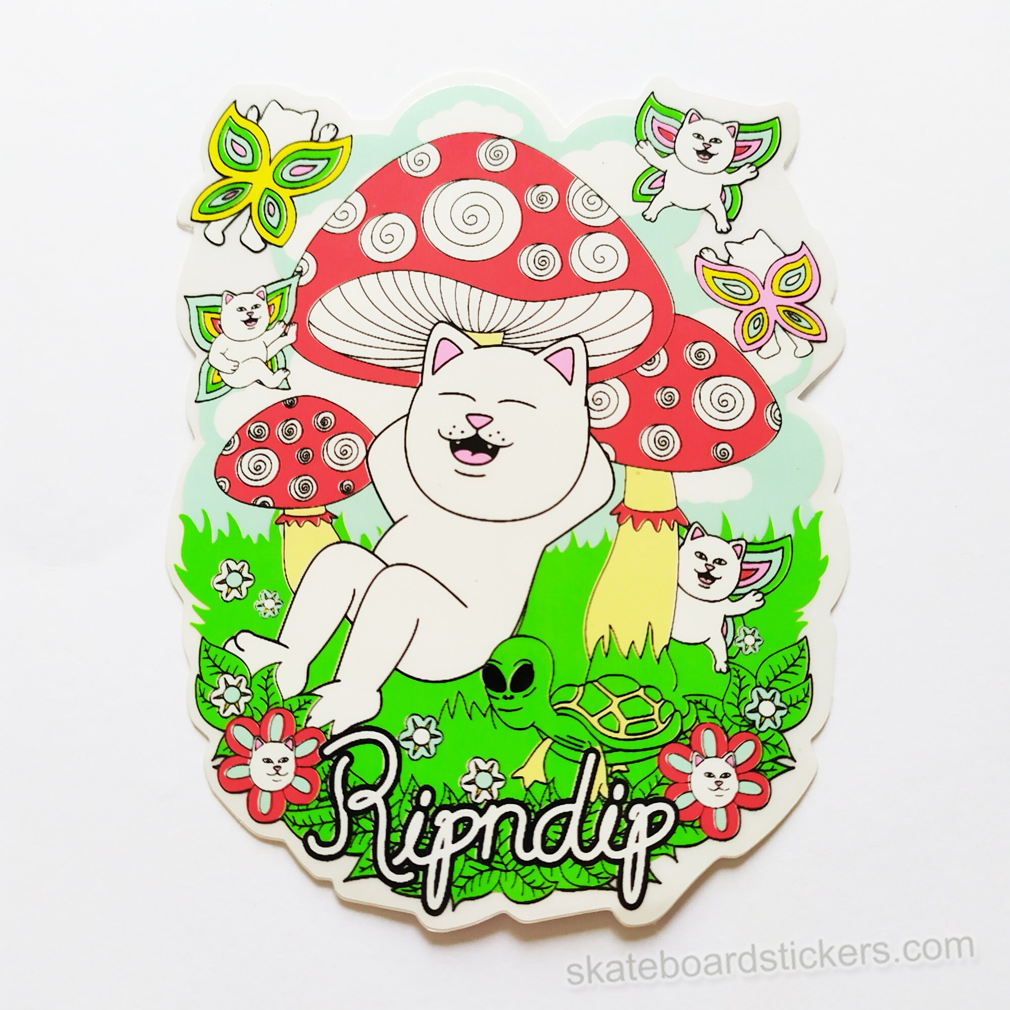 RIPNDIP Skateboard Sticker 