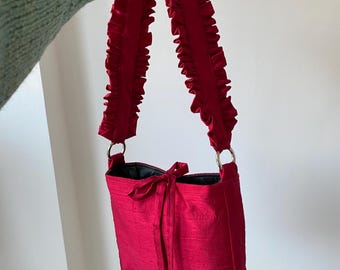 De Raffaella-tas met ruches - naaipatroon