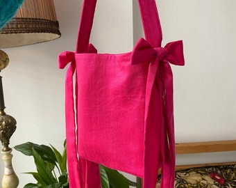 The Cleo Bow Bag - sewing pattern DIY