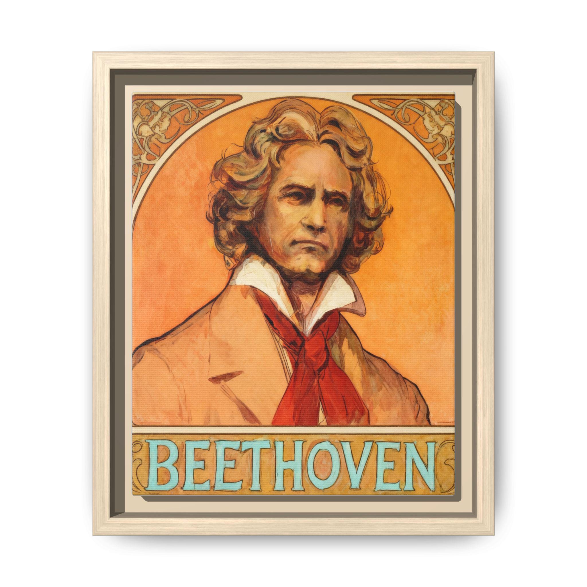 Vintage Framed Composer - Etsy