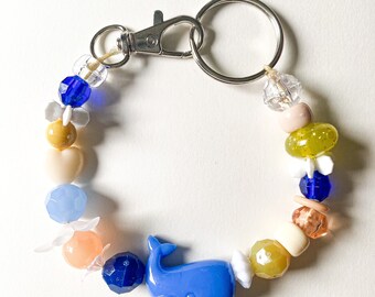 Beaded Key Chain Bracelet