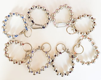 Beaded Key Chain Bracelet