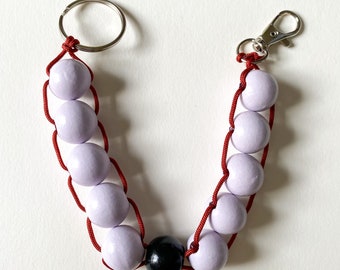 Beaded Key Chain Bracelet